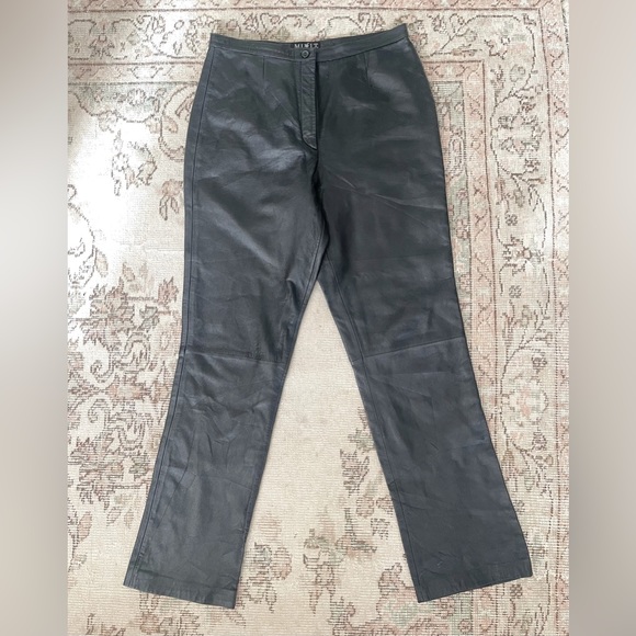 Vintage Leather Pants - Picture 2 of 5